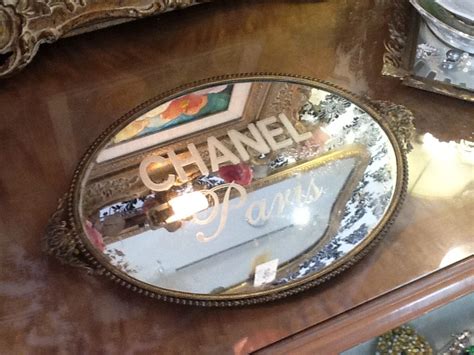 chanel mirrored picture|vintage chanel mirror.